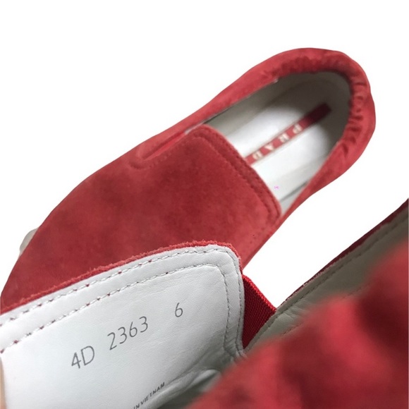 Prada Suede Slip-On Shoes - Picture 9 of 11